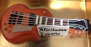 Tarta Guitarra Valladolid